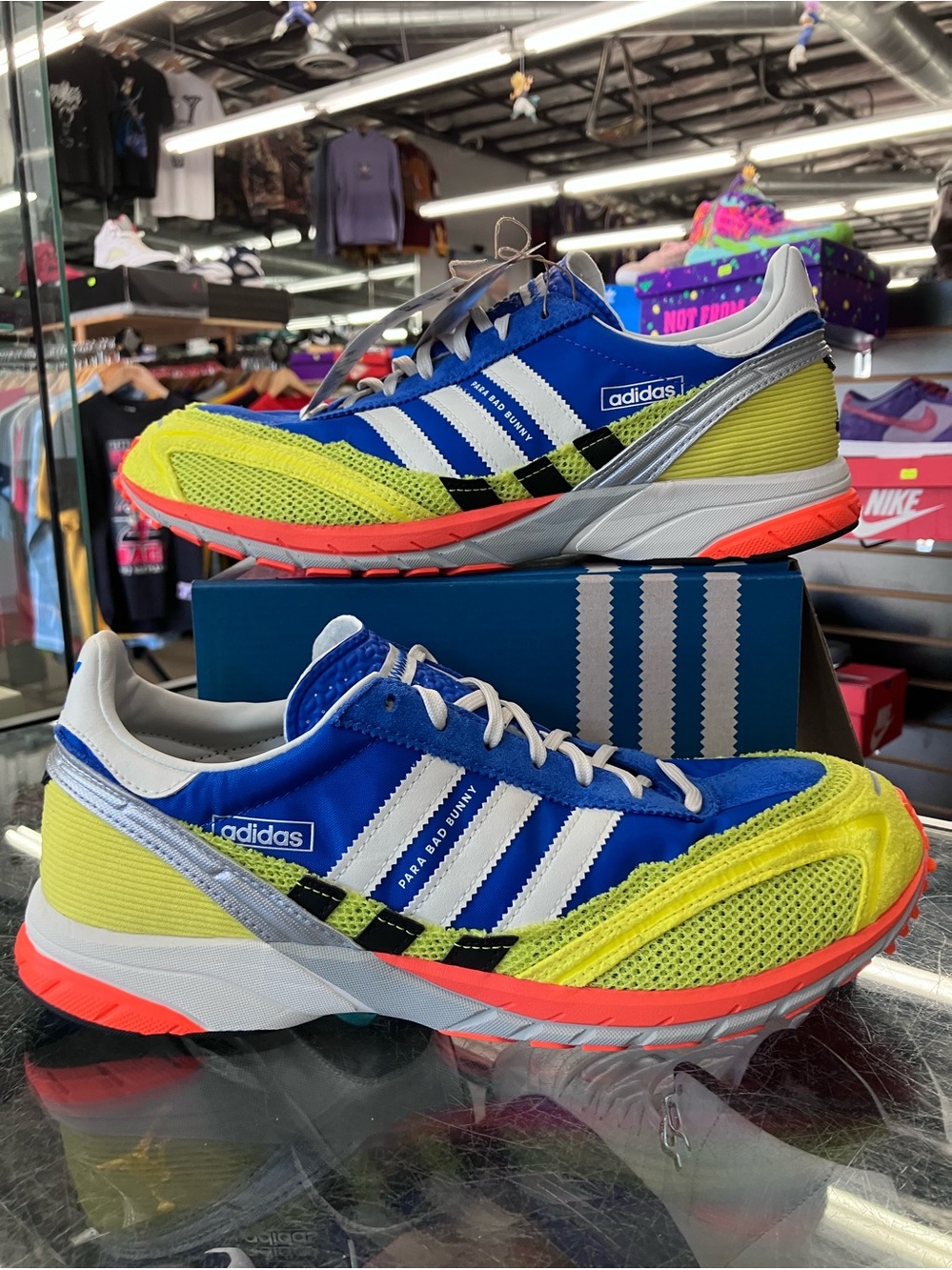 Adidas Adizero SL 72 Bad Bunny Blue Size 10